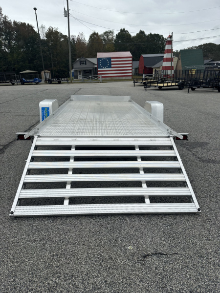 New 2026 BEAR TRACK ALUMINUM 80"X168" HD SINGLE AXLE UTILITY TRAILER