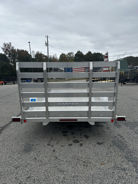 New 2026 BEAR TRACK ALUMINUM 80"X168" HD SINGLE AXLE UTILITY TRAILER