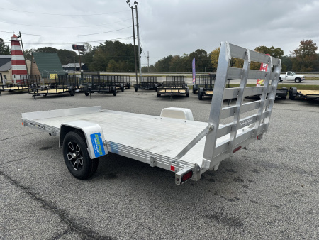 New 2026 BEAR TRACK ALUMINUM 80"X168" HD SINGLE AXLE UTILITY TRAILER