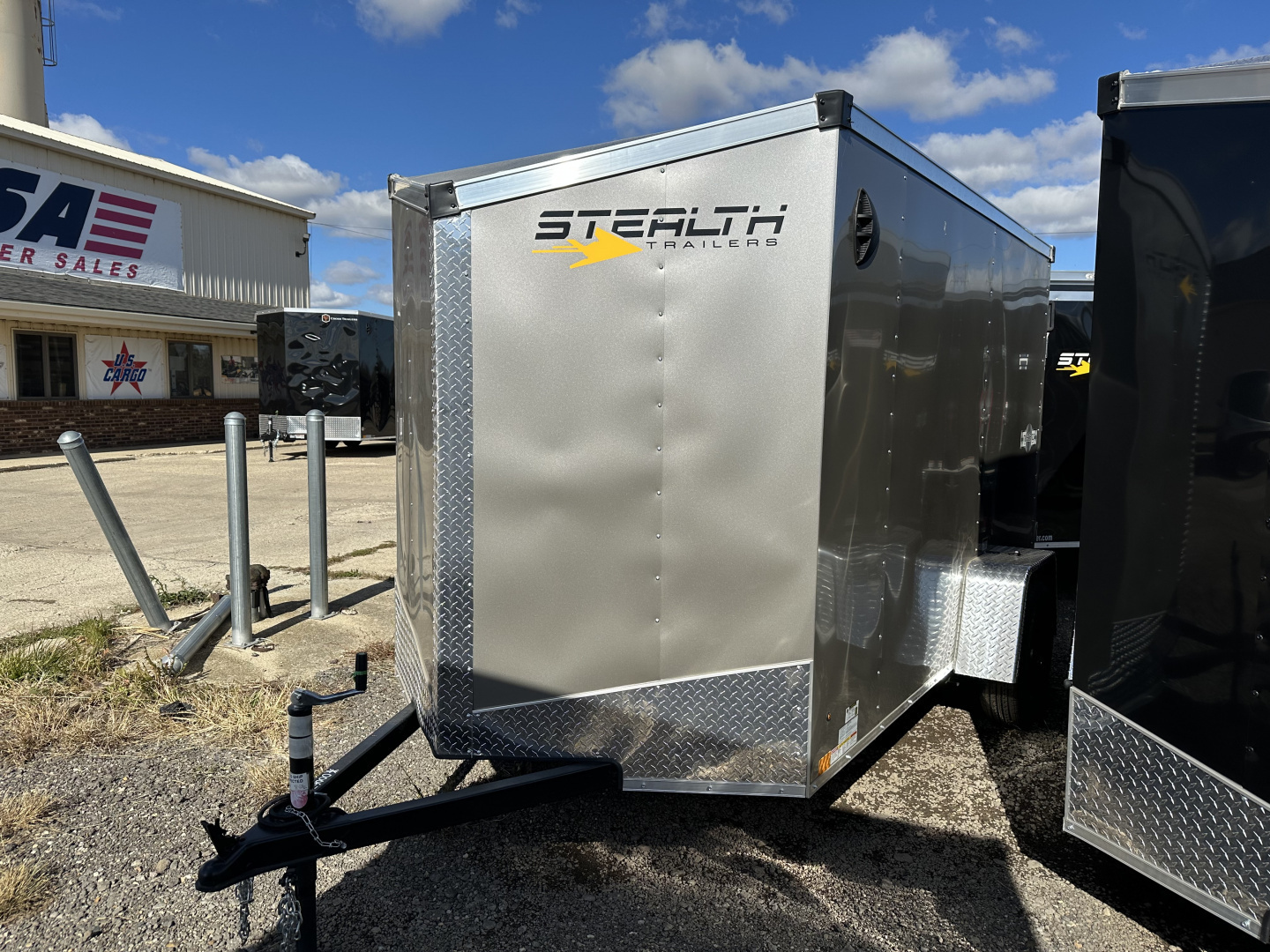 New 2026 Stealth Trailers 6x10 Mustang 3k w/Ramp Door Cargo / Enclosed Trailer