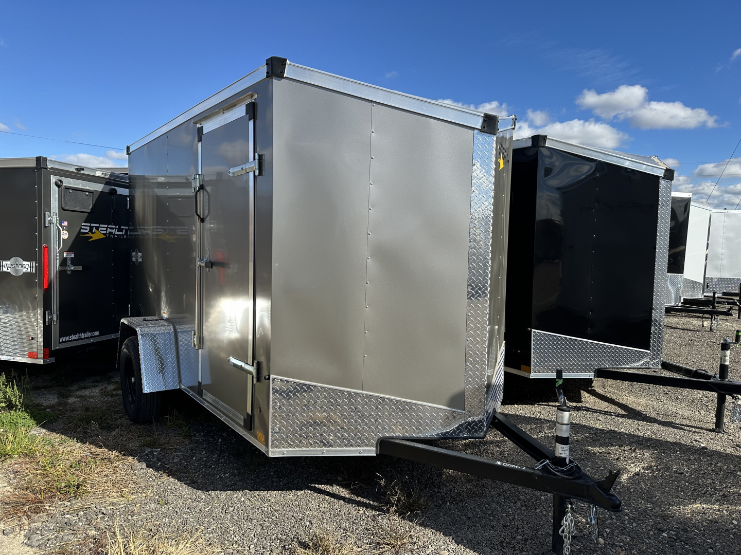New 2026 Stealth Trailers 6x10 Mustang 3k w/Ramp Door Cargo / Enclosed Trailer