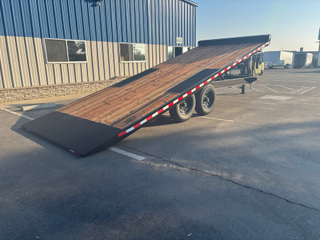 New 2025 Iron Panther 8.5x20' Power Tilt Equipment Trailer 14k