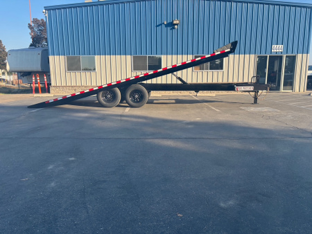 New 2025 Iron Panther 8.5x20' Power Tilt Equipment Trailer 14k