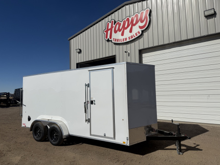 2026 Compass 7'x16' Enclosed Cargo Trailer - Indigo DLX