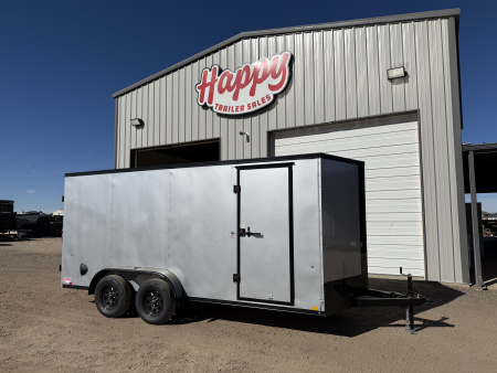 2026 Compass 7'x16' Enclosed Cargo Trailer - Indigo DLX