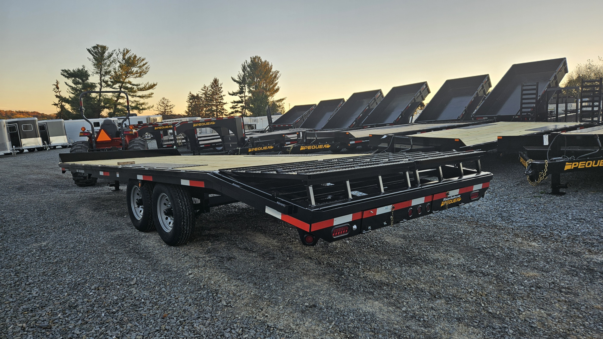 New 2025 Pequea Trailers DECKOVER 24 Deckover Trailer