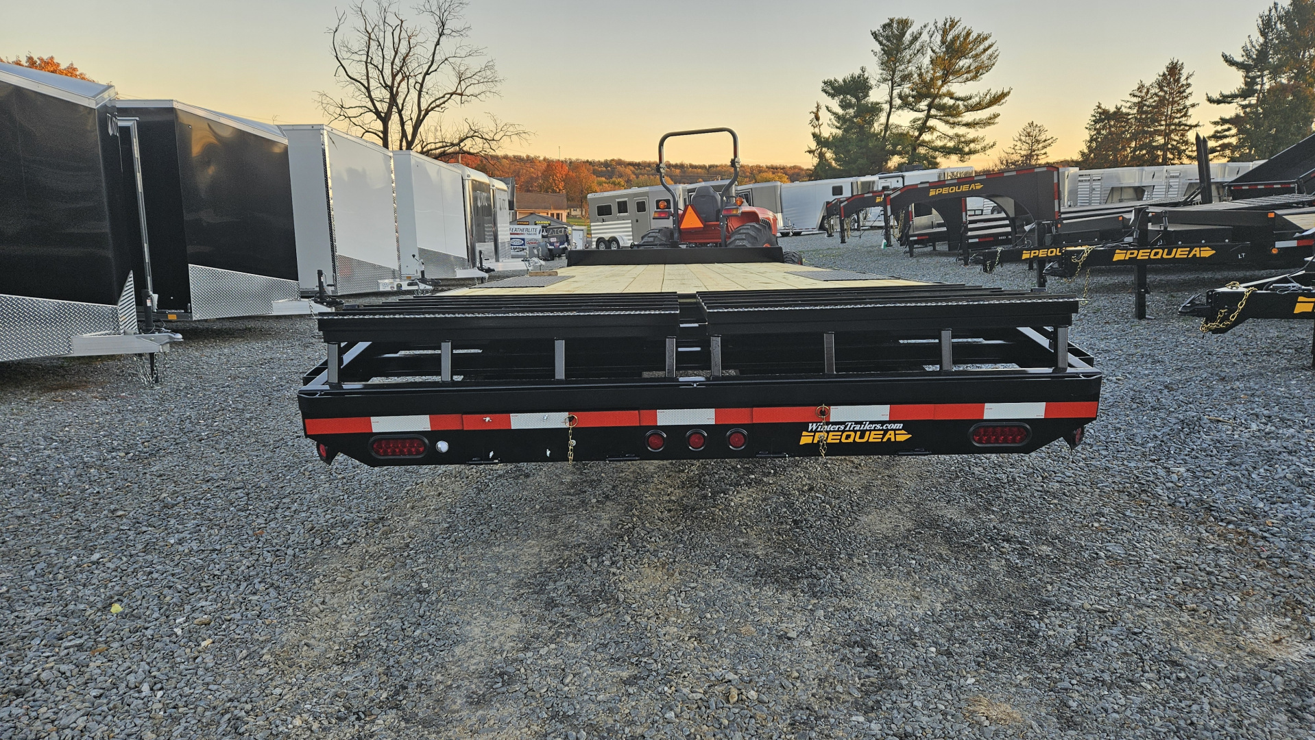 New 2025 Pequea Trailers DECKOVER 24 Deckover Trailer
