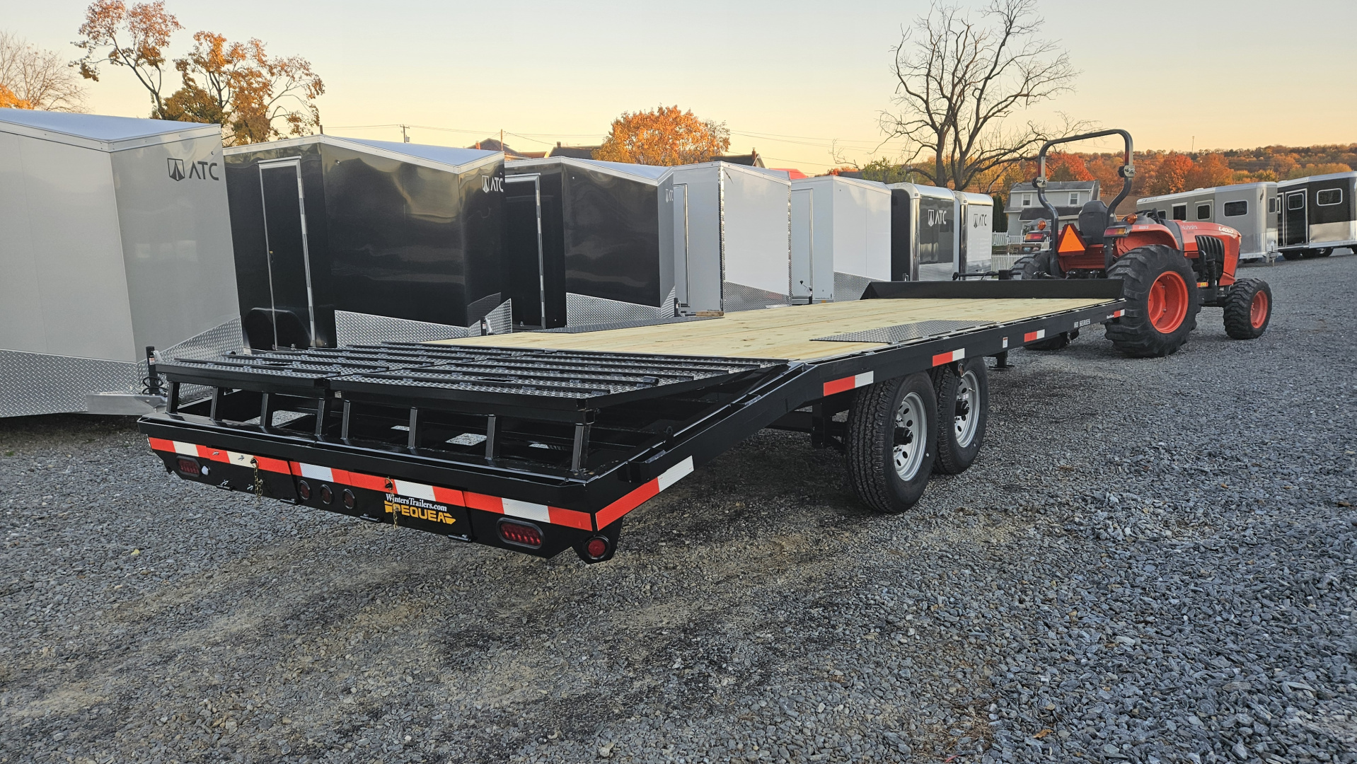 New 2025 Pequea Trailers DECKOVER 24 Deckover Trailer