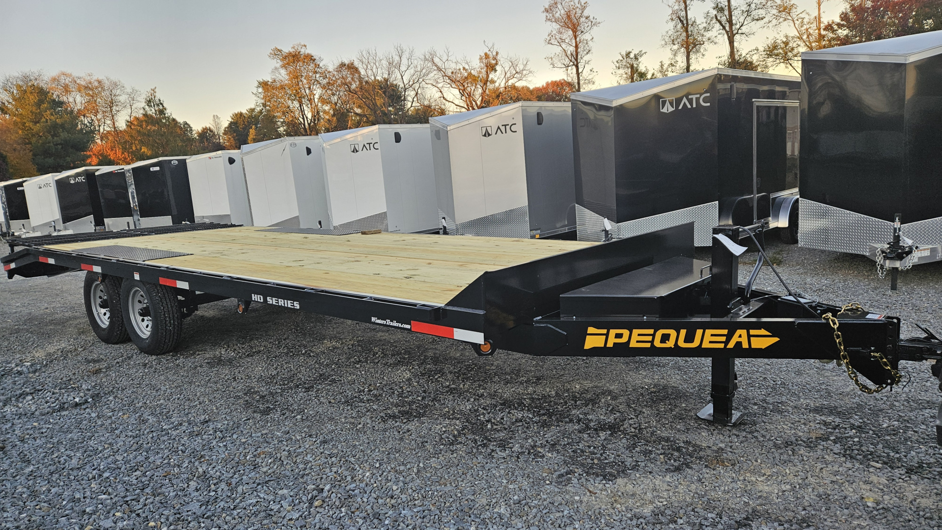 New 2025 Pequea Trailers DECKOVER 24 Deckover Trailer