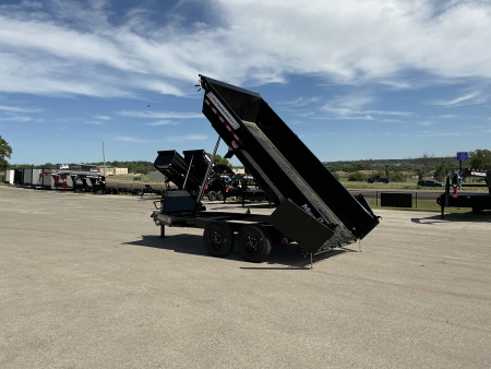 New 2026 PJ 83 x14' BP Tandem Axle Low Pro Telescopic Dump w/ 24  Sides – DT