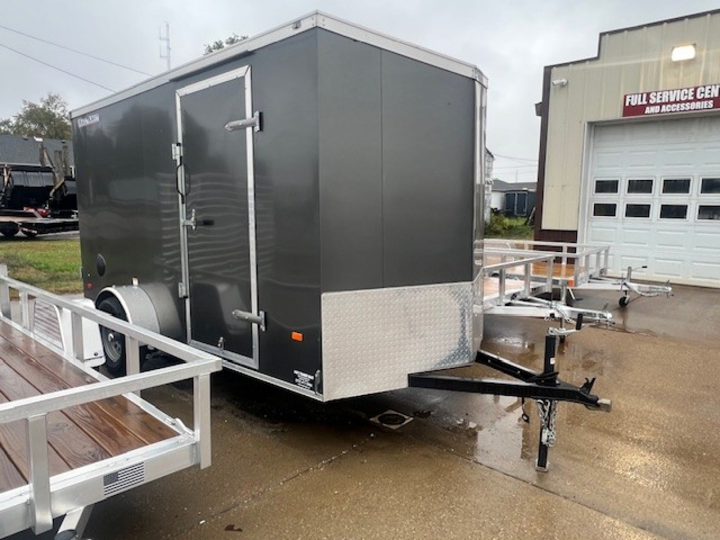 Used USED 2023 Haul About Trailers 6x12 3K Cougar 6'6" Tall