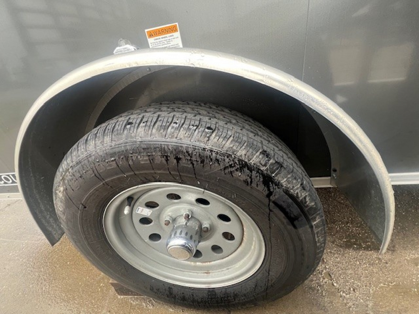 Used USED 2023 Haul About Trailers 6x12 3K Cougar 6'6" Tall