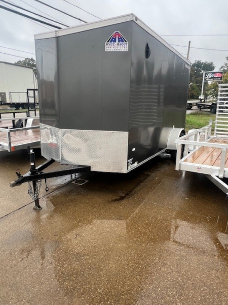 Used USED 2023 Haul About Trailers 6x12 3K Cougar 6'6  Tall