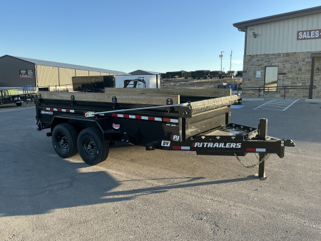 New 2026 PJ 83"x14' BP Tandem Axle Low Pro Dump w/ 24" Sides – DV