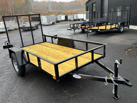 New 2026 AMO 5X10 Utility Trailer - 2990GVW
