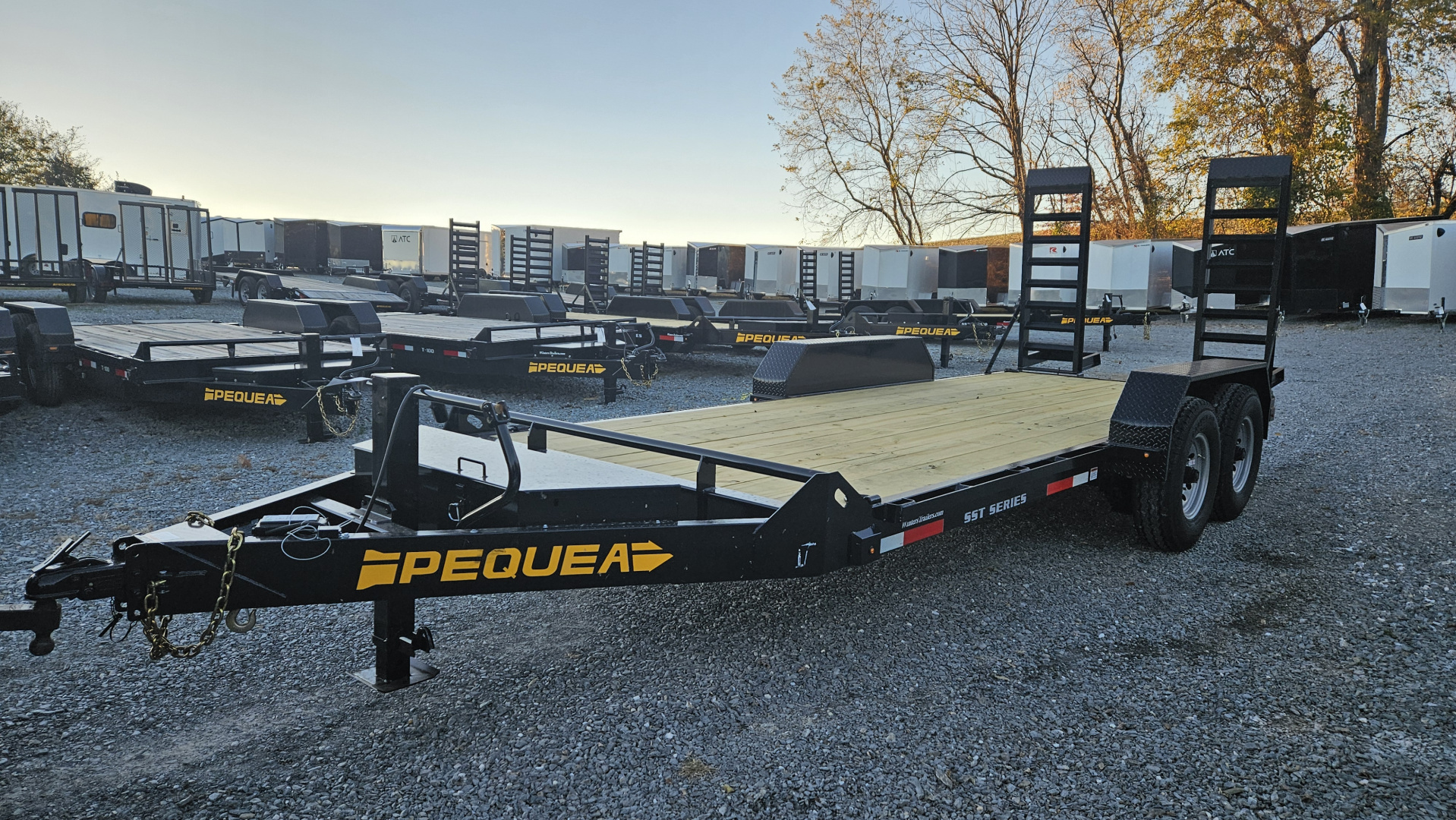 New 2025 Pequea Trailers SKIDSTEER 18' Equipment Trailer
