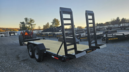 New 2025 Pequea Trailers SKIDSTEER 18' Equipment Trailer