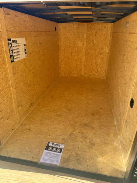 New 2026 Top Hat Trailers 5X10 ST DLX Ramp Cargo / Enclosed Trailer 6" under height