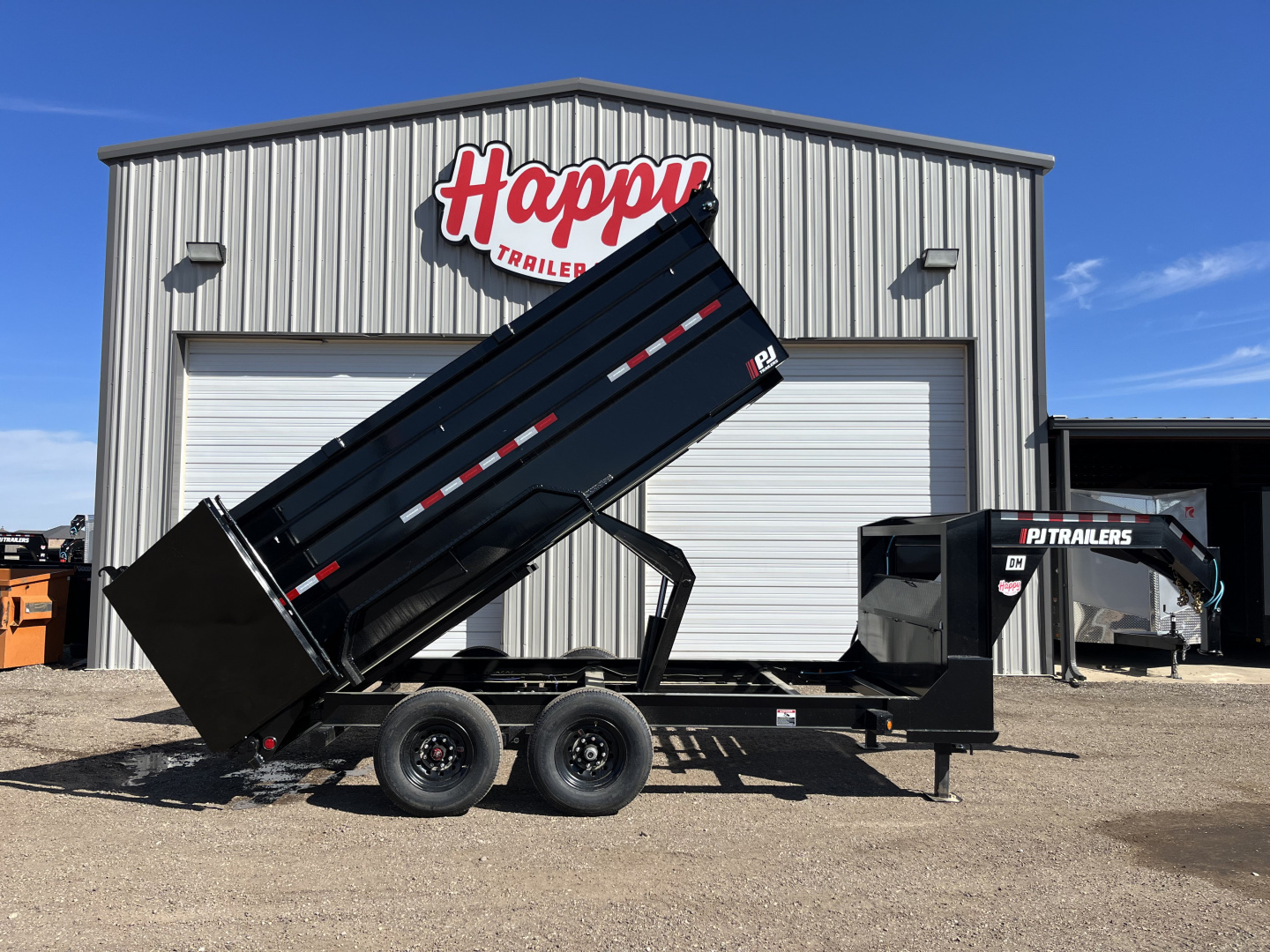 New 2026 PJ 83"x14' GN Tandem Axle Low Pro High Side Dump w/ 48" Sides – DM