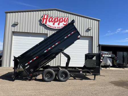 New 2026 PJ 83"x14' GN Tandem Axle Low Pro High Side Dump w/ 48" Sides – DM