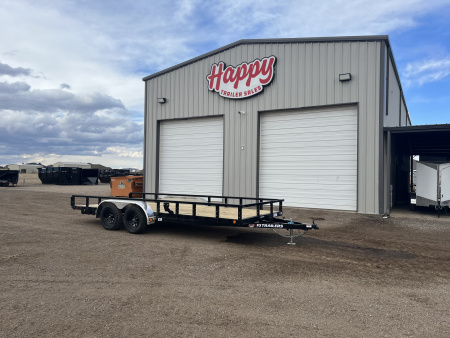 New 2026 PJ 83 x18' Tandem Axle Utility Trailer - UL