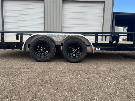 New 2026 PJ 83"x18' Tandem Axle Utility Trailer - UL