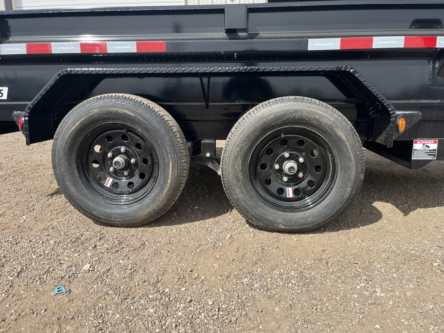 New 2026 PJ 60"x10' Tandem Axle Utility Dump Trailer w/ 18" Sides – D5