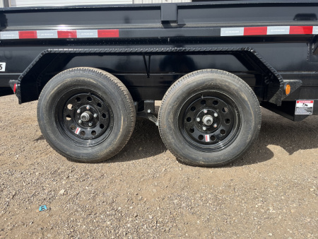 New 2026 PJ 60"x10' Tandem Axle Utility Dump Trailer w/ 18" Sides – D5