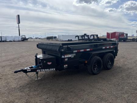 New 2026 PJ 60"x10' Tandem Axle Utility Dump Trailer w/ 18" Sides – D5