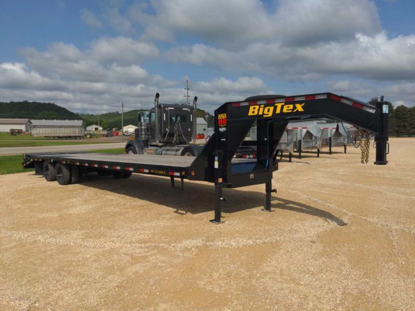 Used 2023 Big Tex 22GNHD Equipment Trailer