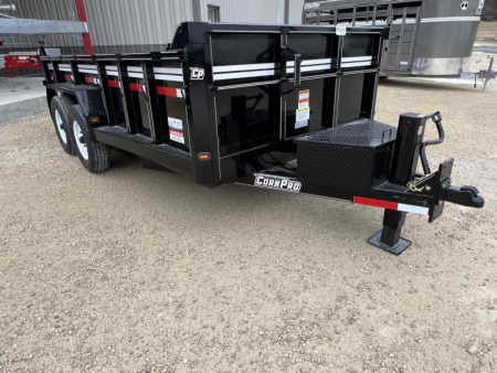 New 2024 CornPro Trailers DB14S Dump Trailer