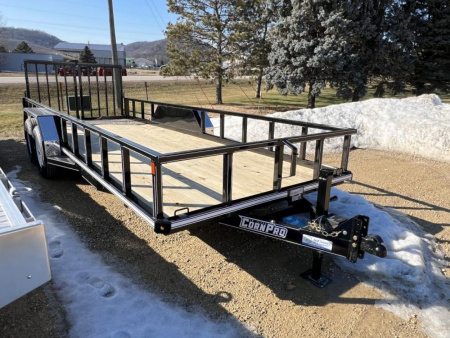 New 2024 CornPro Trailers UT-20 L (5K) Utility Trailer