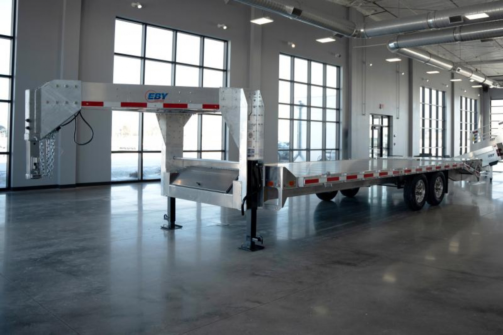 New 2024 EBY GN16K Flatbed Trailer