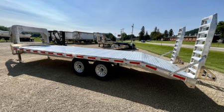 New 2024 EBY GN16K Flatbed Trailer