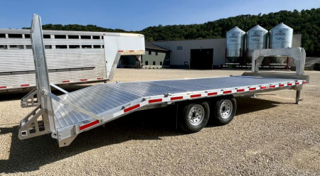 New 2024 EBY GN16K Flatbed Trailer