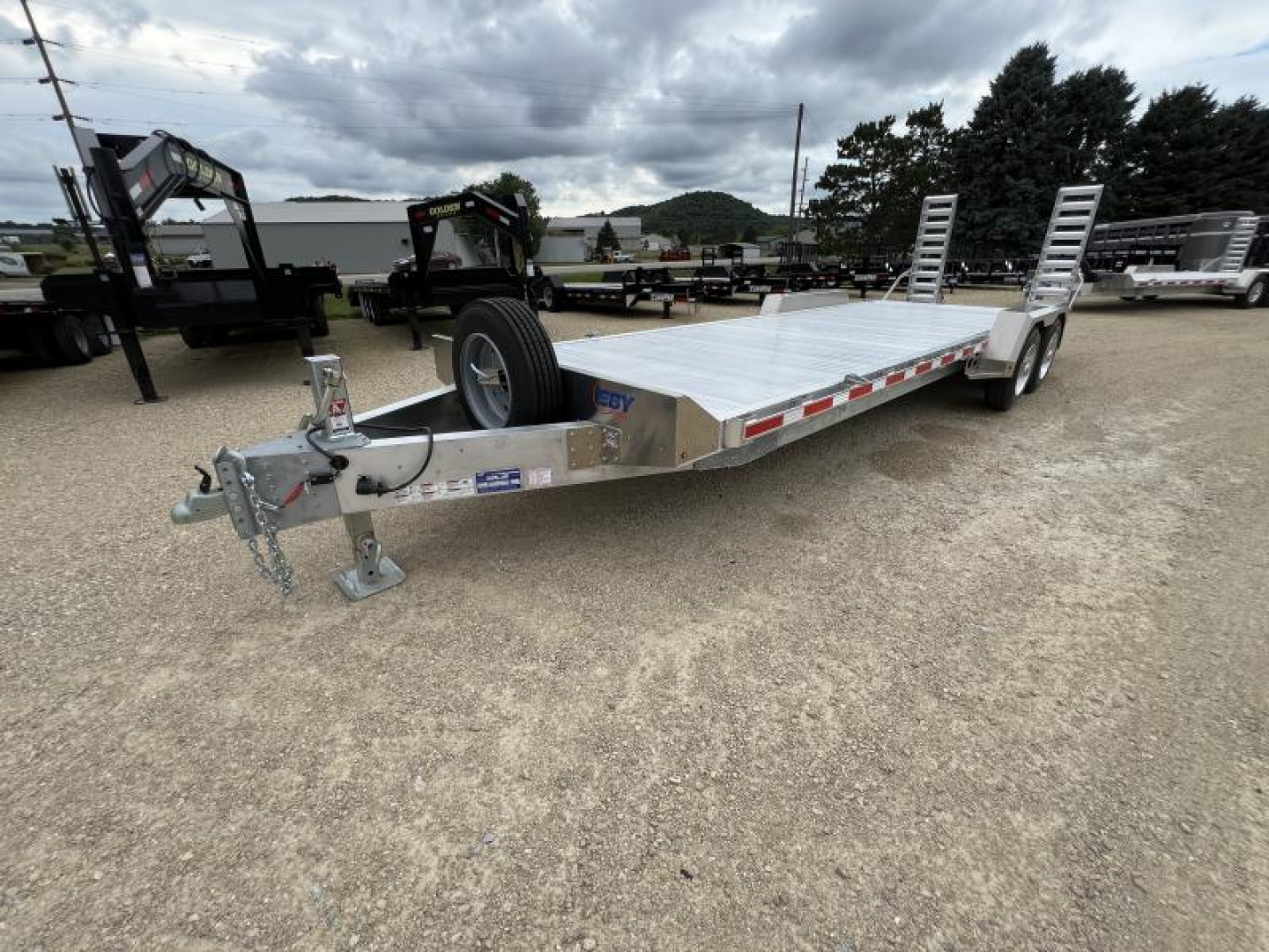 New 2024 EBY LP16K Flatbed Trailer
