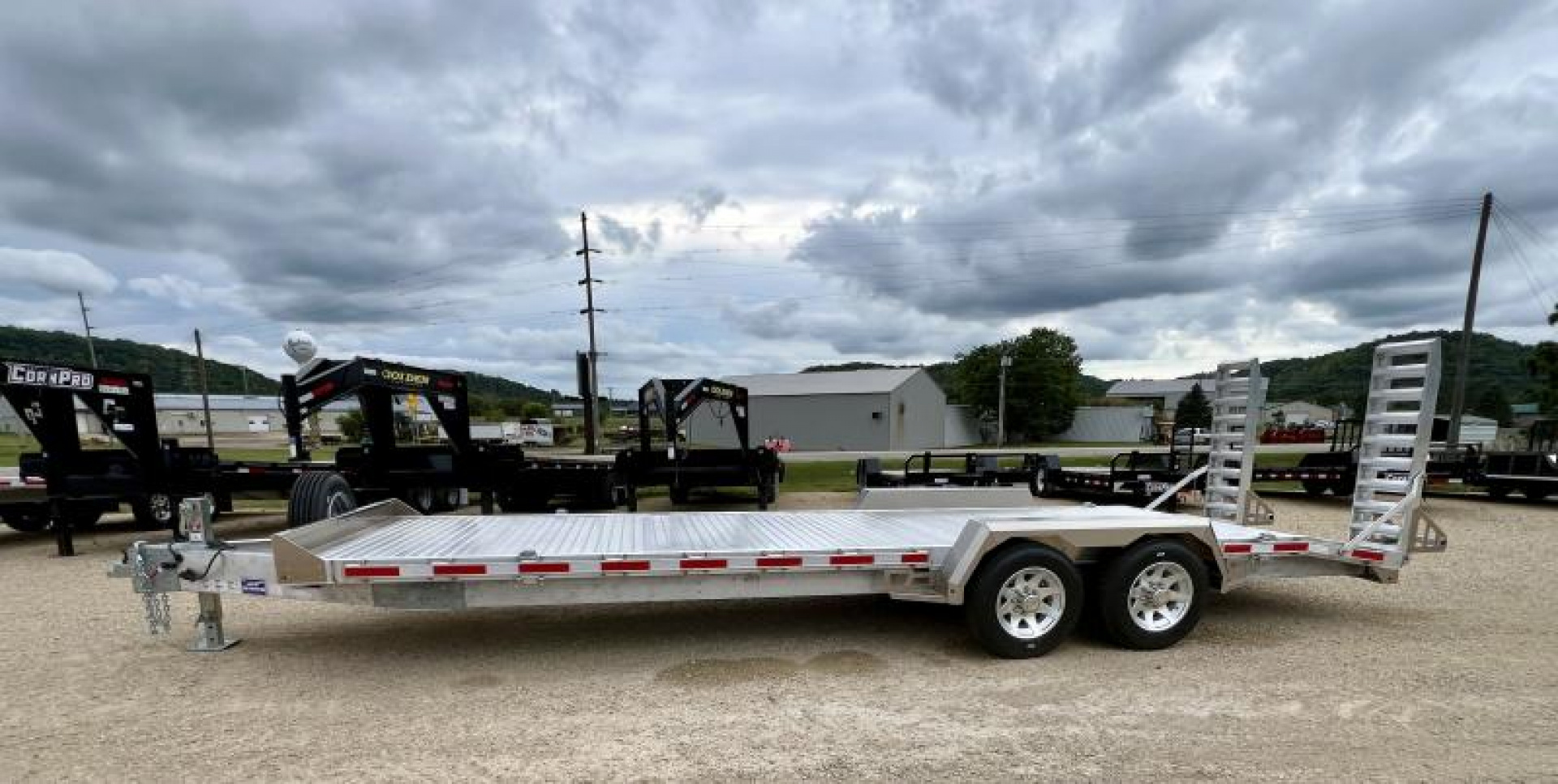 New 2024 EBY LP16K Flatbed Trailer