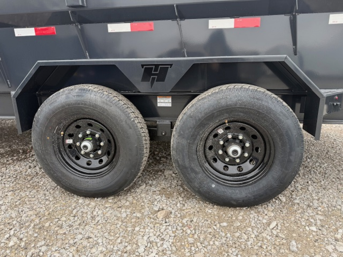 New 2026 Hillcrest 7'x16' 15.9k Gooseneck Dump Trailer