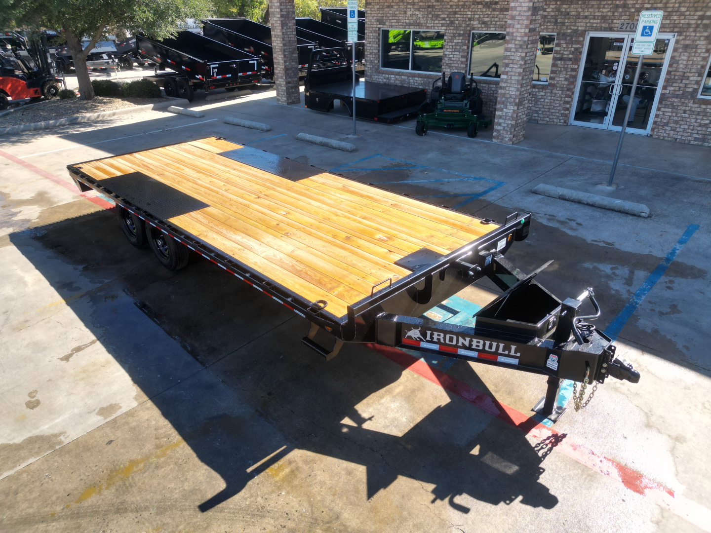 New 2026 Iron Bull FDP 102 X 20 Deckover Trailer