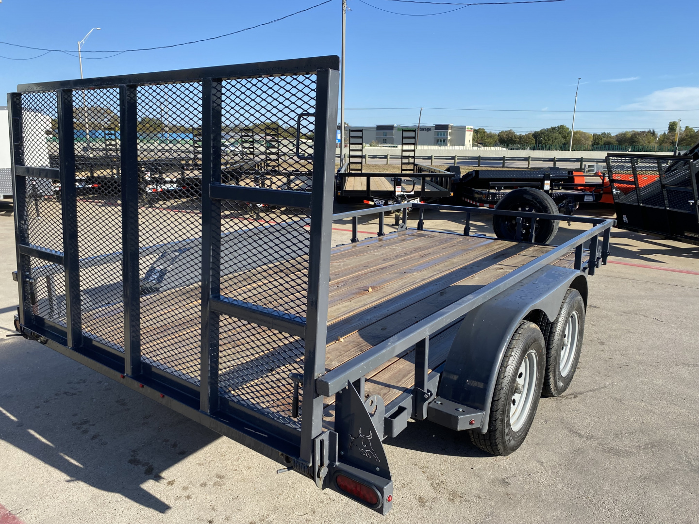 Used 2023 Iron Bull UTB 7x14 Utility Trailer