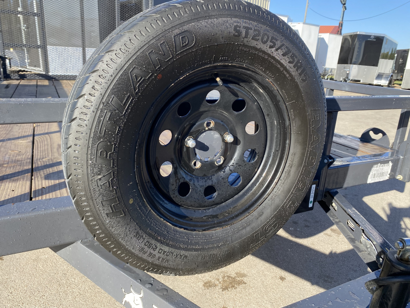 Used 2023 Iron Bull UTB 7x14 Utility Trailer