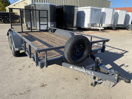 Used 2023 Iron Bull UTB 7x14 Utility Trailer