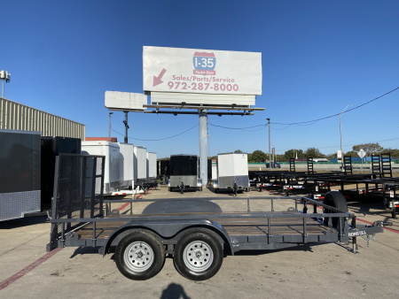 Used 2023 Iron Bull UTB 7x14 Utility Trailer
