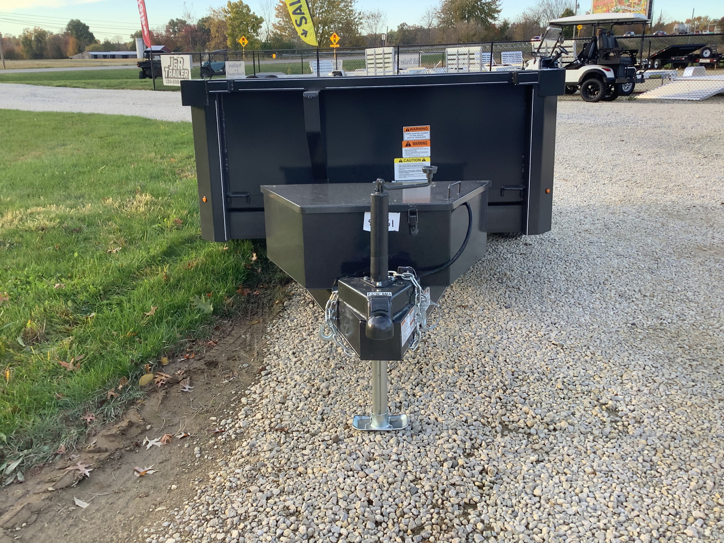 New 2026 Golden Trailers DB-8 SP 5x8 Dump Trailer (Corn Pro)