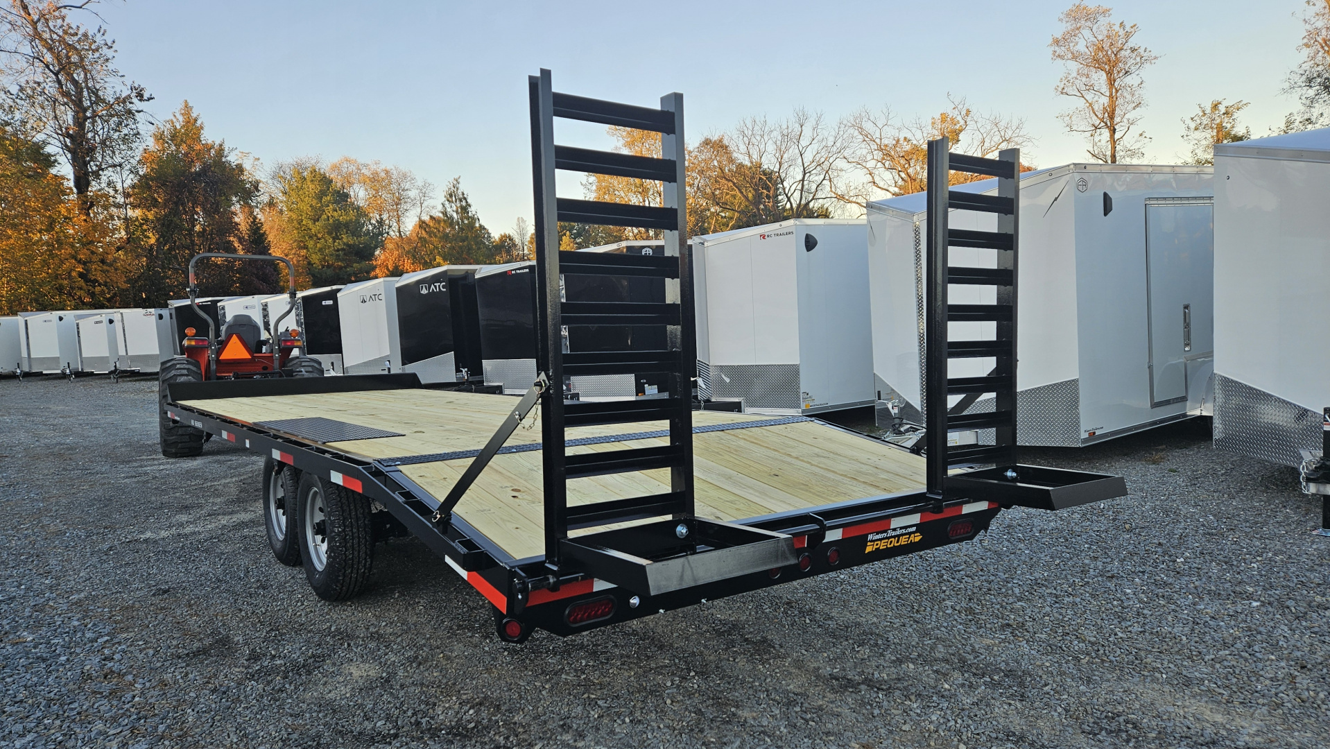 New 2025 Pequea Trailers HDDO 24 Deckover Trailer