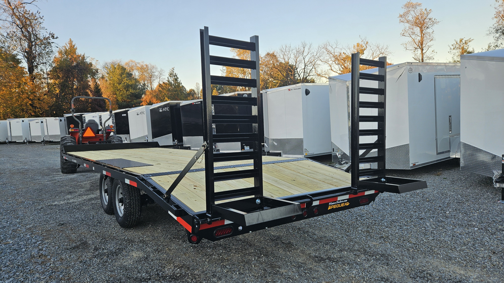 New 2025 Pequea Trailers HDDO 24 Deckover Trailer
