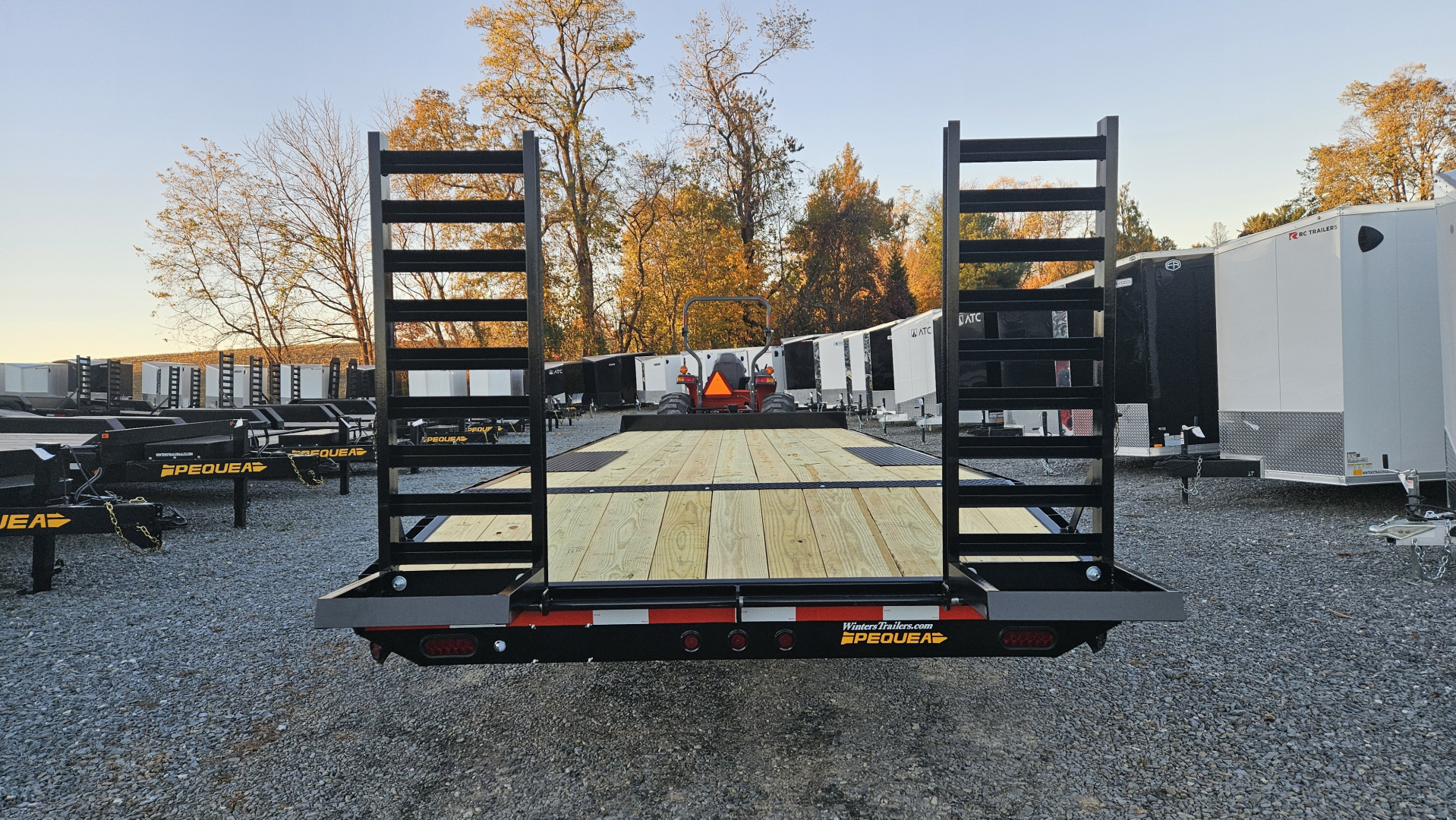New 2025 Pequea Trailers HDDO 24 Deckover Trailer