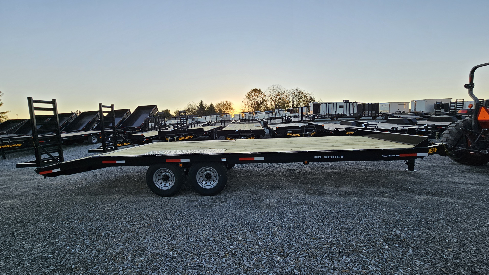 New 2025 Pequea Trailers HDDO 24 Deckover Trailer