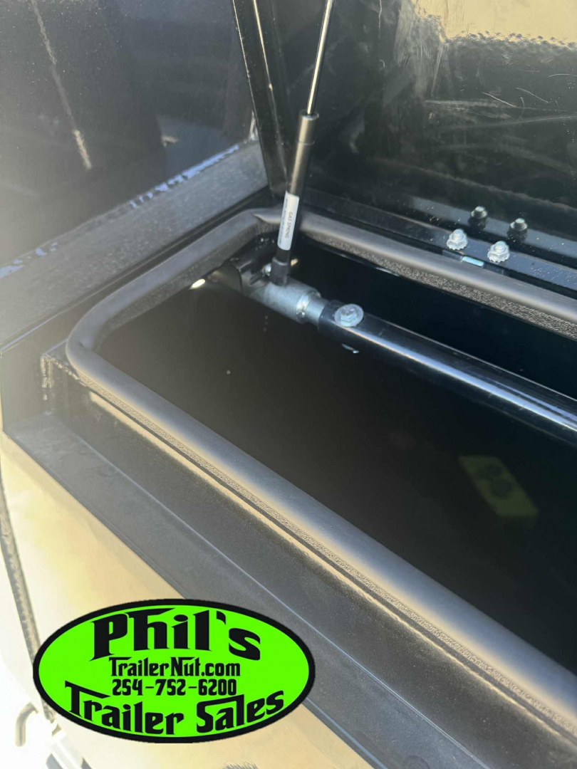 New 2026 Iron Bull 16' GOOSENECK DUMP TRAILER Dump Trailer TELESCOPIC LIFT NEW ALUMINUM RAMPS