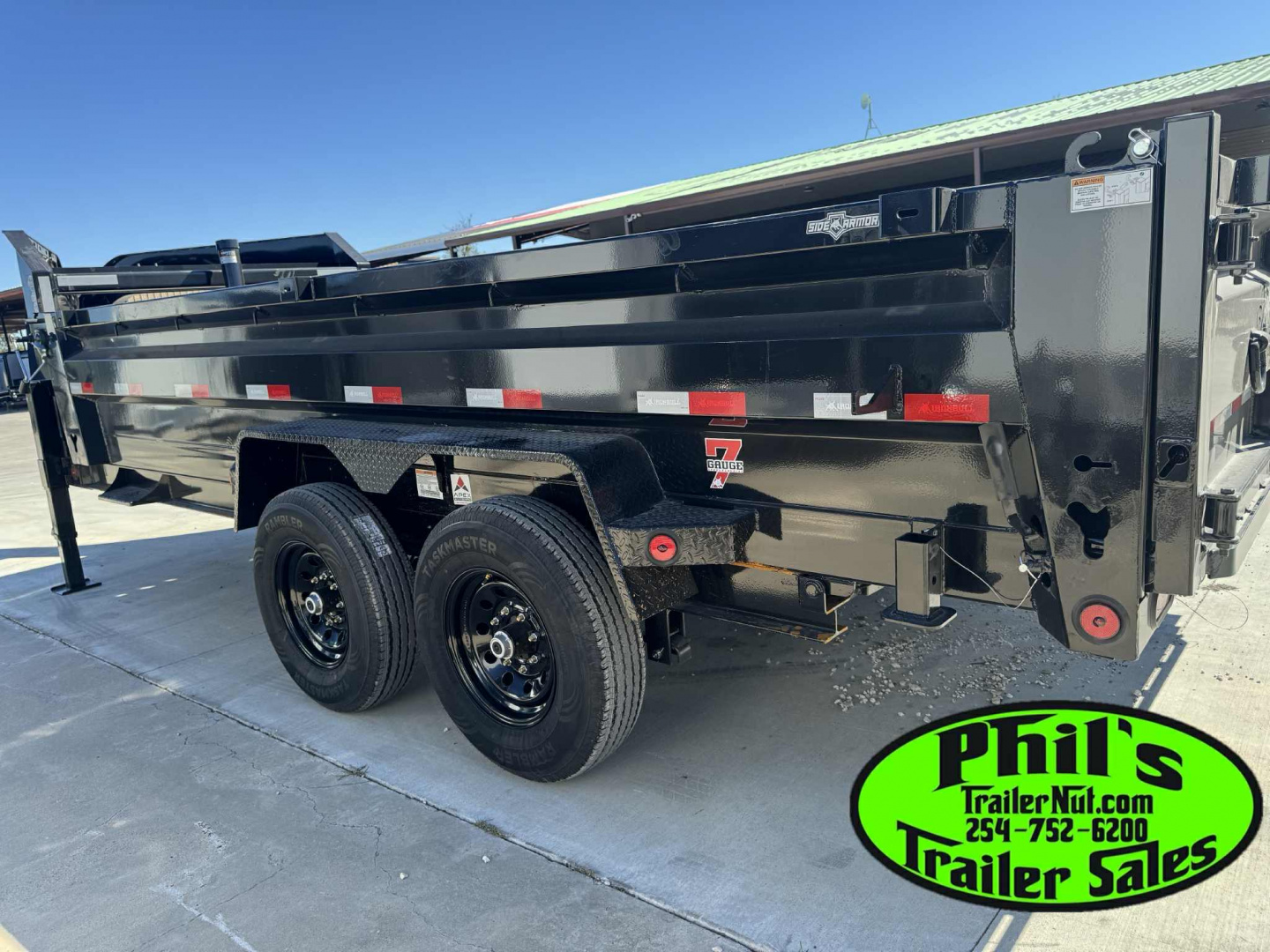 New 2026 Iron Bull 16' GOOSENECK DUMP TRAILER Dump Trailer TELESCOPIC LIFT NEW ALUMINUM RAMPS